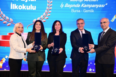 Gemlik 11 Eylül İlkokulu Türkiye 3.'sü oldu