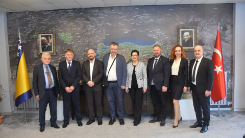 BOSNA HERSEK HEYETİNDEN DOSTLUK MESAJLARI