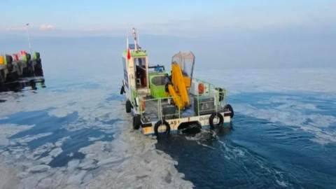 Marmara Denizi'nde müsilaj için çalışmalar başladı