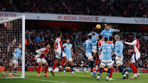 Arsenal'dan, Manchester City'e farklı tarife: 5-1