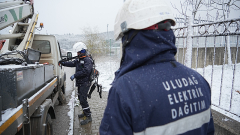 Güney Marmara’da kar mesaisi