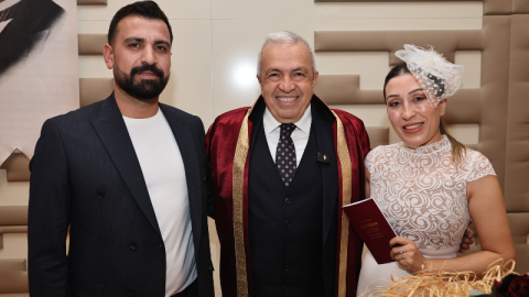 Sevgililer Günü nikahları Başkan Şadi Özdemir’den