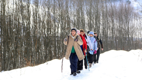 Sevgililer Günü'nde Mysia yollarında romantik yürüyüş