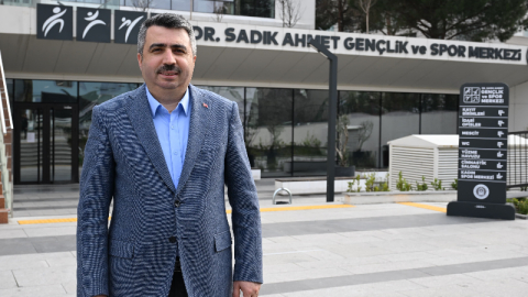 Yıldırım'daki merkez bölgeye modern gençlik ve spor tesisi