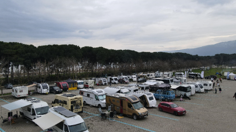 Karavan tutkunları Orhangazi'de buluştu