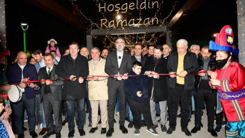 Kestel'de Ramazan Sokağı açıldı