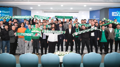 Enes Çelik ve Yönetim Kurulu Bursa Teknik Üniversitesi'ne ziyarette bulundu