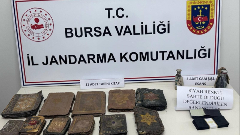Bursa'da tarihi eser operasyonu
