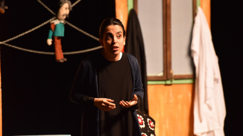 ‘Filistin Hakkında Konuşmalıyız’ tiyatro oyunu sahnelendi