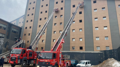 Yanan otelden ilk açıklama geldi