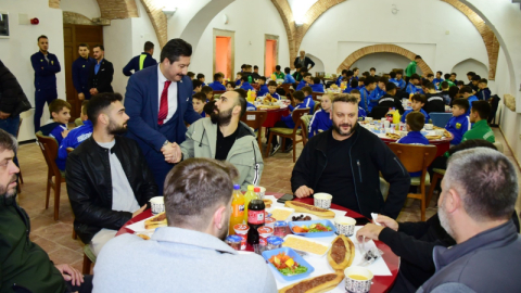 Belediyespor ailesi iftarda buluştu