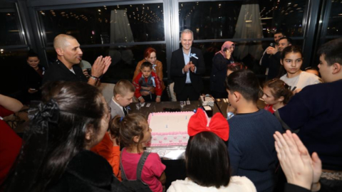 Başkan Taban Otizmli Çocuklarla Buluştu