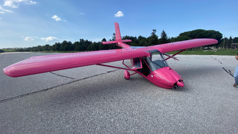 Bursa’da iniş takımı kırılan eğitim uçağındaki 2 kişi ölümden döndü