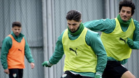Bursaspor'da Hopaspor hazırlıkları devam ediyor