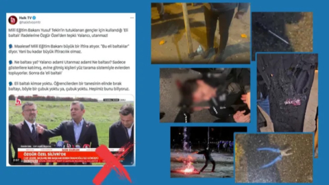 İstanbul'daki sokak olaylarıyla ilgili dezenformasyon iddiaları çürütüldü