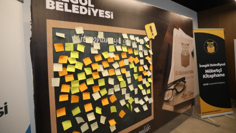 İnegöl Belediyesi nöbetçi kitaphanelerin ödüllerini aldı