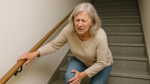 Diziniz ağrıyorsa merdivenden inip çıkmayın!