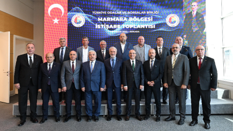 Orhan Torun, TOBB İstişare Toplantısı'nda Yenişehir'i temsil etti