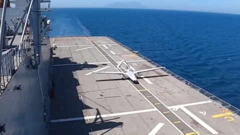 Bayraktar TB3, TCG Anadolu'da tarih yazdı