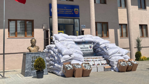 Jandarmadan 'Tütün Kaçakçılığı' operasyonu