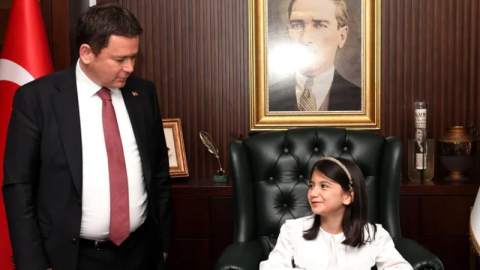 Bursa Osmangazi'de geleceğin başkanları koltuğa oturdu