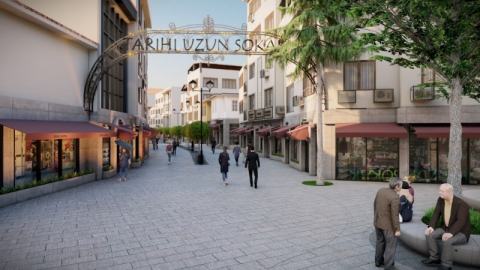 İnegöl'ün Çarşı Meydanı dönüşüme hazırlanıyor