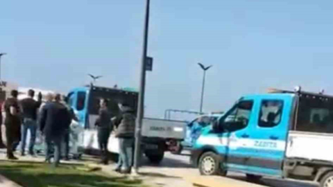 Sahildeki seyyar satıcılara operasyon