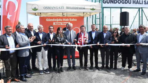 Amatör futbol camiası bir tesis daha kazandı