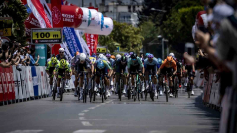 60. Cumhurbaşkanlığı Bisiklet Turu’nda Antalya - Antalya etabını Simon Dehairs kazandı