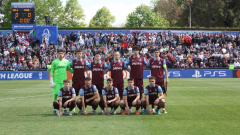 Trabzonspor’un gençleri finalde Barcelona’ya karşı