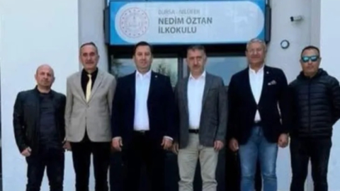 Bursa'da kardeş okullar projesi kapsamında anlamlı ziyaret