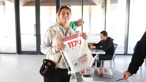 Bursa Osmangazi'de tarihi koşuya katılacaklar numara aldı