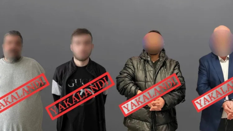 Kırmızı bültenli teröristler yakalandı