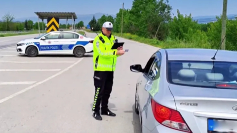 496 bin araca ceza kesildi!