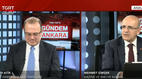 Mehmet Şimşek: ''Bizim tek gündemimiz hayat pahalılığıyla mücadele''