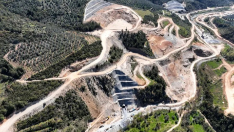 İznik Barajı’nda çalışmalar devam ediyor