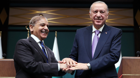 Pakistan Başbakanı Şerif'ten Cumhurbaşkanı Erdoğan'a teşekkür