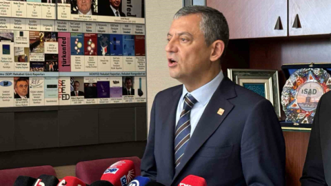 CHP Genel Başkanı Özel'den TÜRKONFED ziyareti