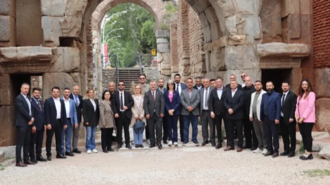 A parti'den İznik esnaf ziyareti