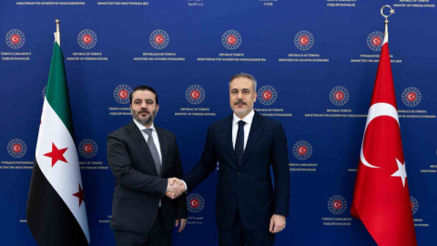 Dışişleri Bakanı Fidan, Suriyeli mevkidaşıyla görüştü