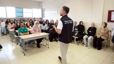 Büyükşehir Belediyesinden afet eğitimi