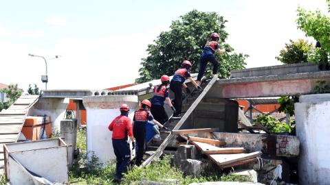 Osmangazi Belediyesi’nden öğrencilere arama kurtarma eğitimi