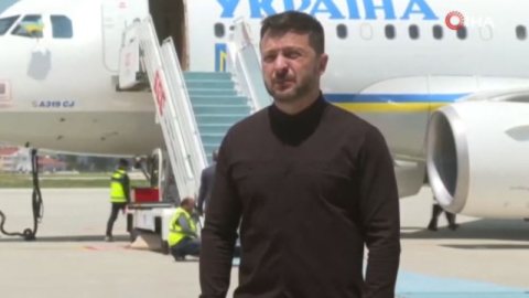 Ukrayna Devlet Başkanı Zelenski Ankara’da