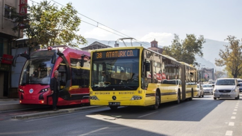 Bursa’da 19 Mayıs’ta ulaşım ücretsiz