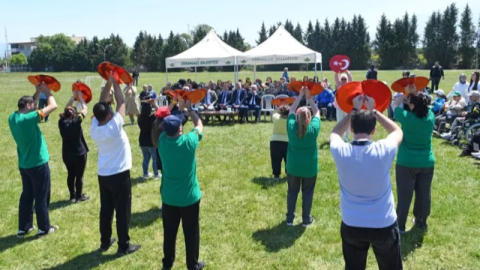 Osmangazi'de  özel uçurtma şenliği