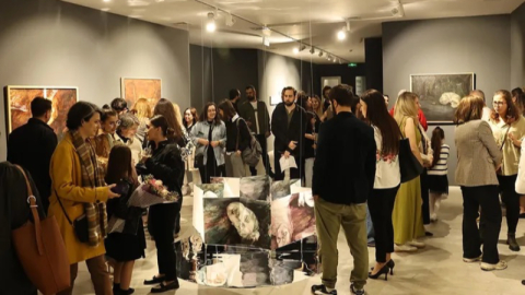 Genç sanatçılar “Boşluğun Haritası”nda buluştu