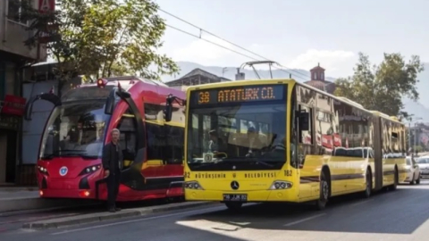 BursaRay yüzde 90,6 kapasite ile hizmette!