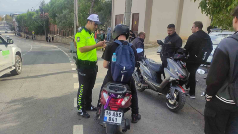 10 bin motosiklet denetlendi, 9 milyon ceza kesildi