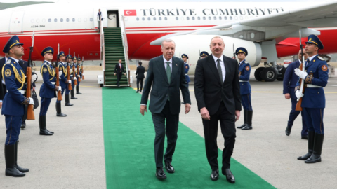 Cumhurbaşkanı Erdoğan, Azerbaycan'da