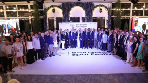 Bursa Uluslararası Spor Festivali'nde 100 bin sporcu yarıştı